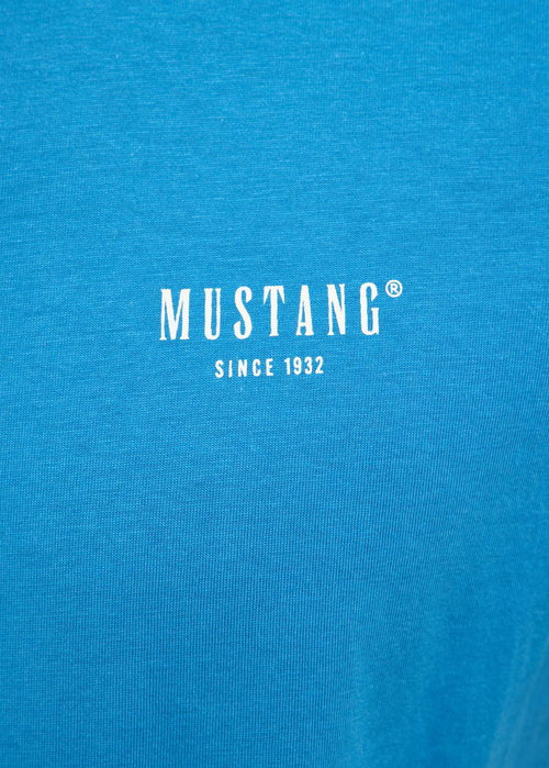 Meski T Shirt Mustang Austin Sea Of Belize - 1016481-5444