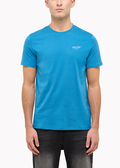 Meski T Shirt Mustang Austin Sea Of Belize - 1016481-5444