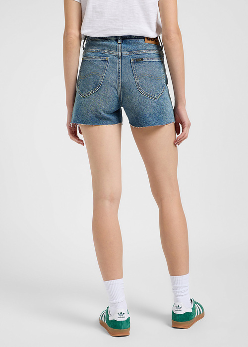 Damskie Szorty Dzinsowe Lee Rider Short 3 In New World - 112363828