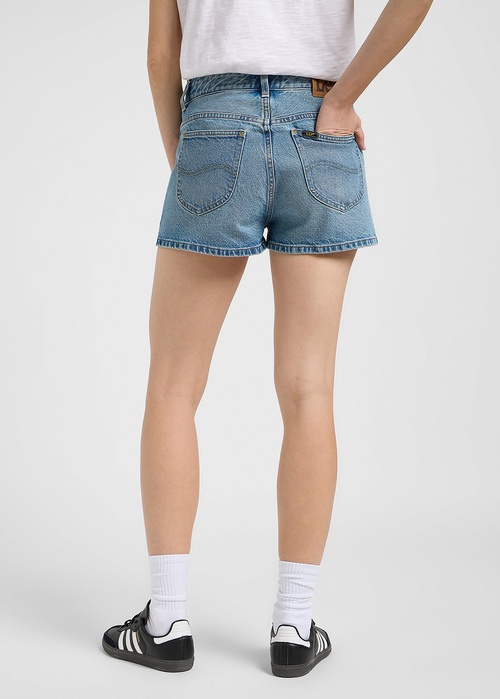 Damskie Szorty Dzinsowe Lee Rider Short 2 In Calling Card - 112363829
