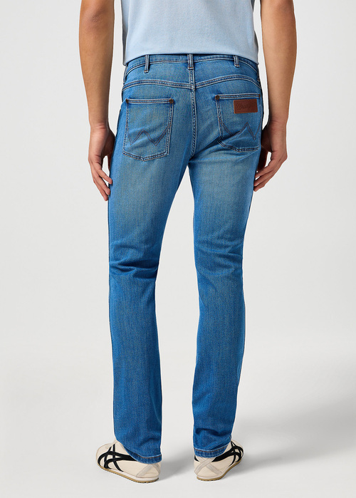 Meskie Spodnie Dzinsowe Wrangler Larston Heritage Haze - 112362457