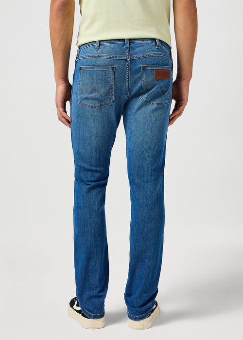 Meska Koszula Dzinsowe Wrangler Greensboro Sage - 112364421