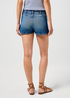 Damskie Szorty Dzinsowe Wrangler Pocket Cowboy Short Moonlight Haze - 112362706