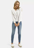 Cross Jeans Skiny Daisy Dark Mid Blue 020 - P-509-020 Cross Jeans Skiny Daisy Dark Mid Blue 020 - P-509-020