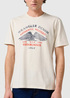Mski T Shirt Wrangler Americana Tee Vintage White - 112362392