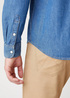 Meska Koszula Dzinsowe Wrangler Western Shirt Mid Stone - 112130117