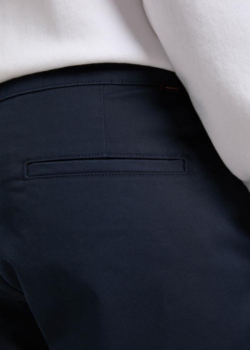 Meskie Spodnie Materialowe Lee Chino Deep Navy - 112145530