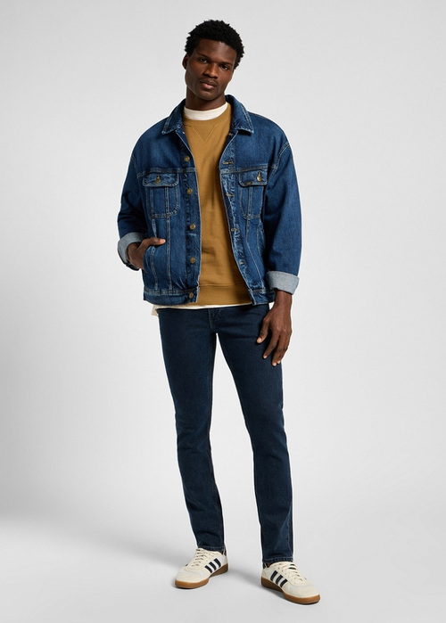 Meskie Spodnie Dzinsowe Lee Luke Dark Room - 112355863