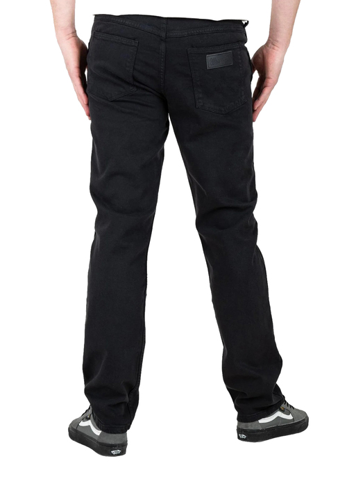 Meskie Spodnie Dzinsowe Wrangler Greensboro Black Rinse - 112362309