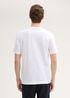 Meski T Shirt Tom Tailor Basic Cotton T Shirt White - 1045627-20000