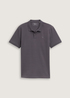 Meska Koszulka Polo Tom Tailor Cotton Piqu Polo Shirt Pavement Grey - 1045587-11587