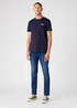 Wrangler 2 Pack Sign Off Tee Navywhite - 112146251