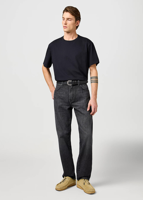 Pasek Meski Wrangler Bombato Belt Black - 112365272