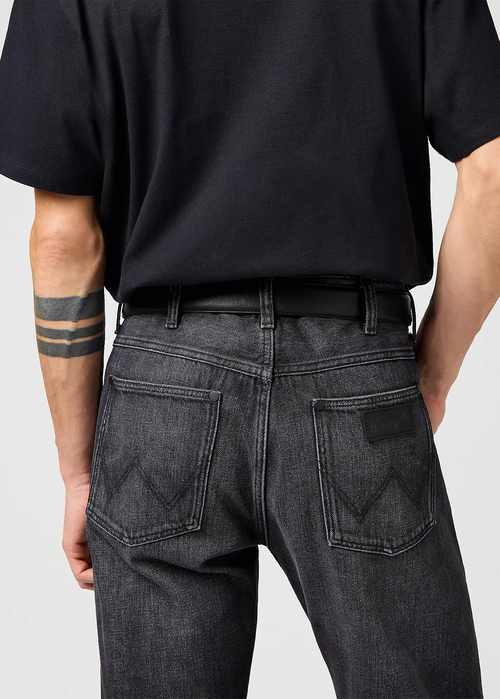 Pasek Meski Wrangler Bombato Belt Black - 112365272