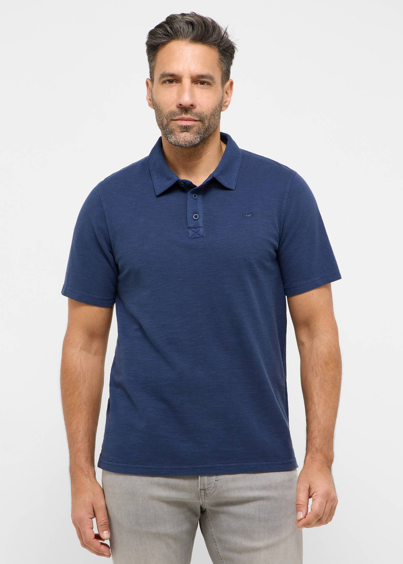 Meska Koszulka Polo Mustang Palco Dress Blues - 1016505-5334