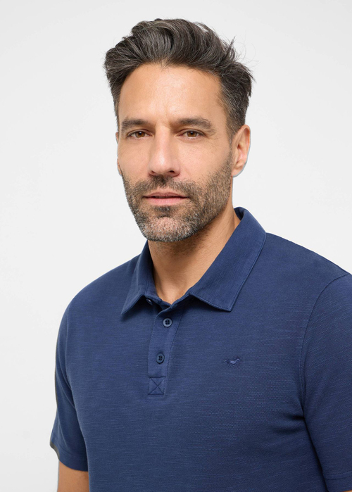 Mska Koszulka Polo Mustang Palco Dress Blues - 1016505-5334