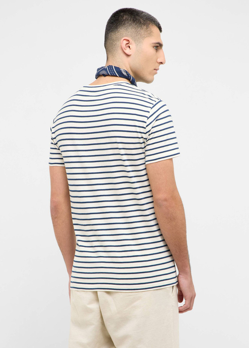 Meski T Shirt Mustang Allen Summer Stripe - 1016496-12578