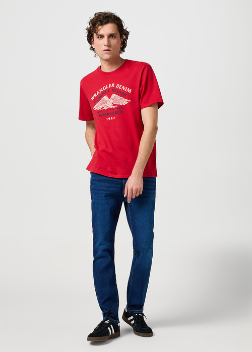 Meskie Spodnie Dzinsowe Wrangler Larston Vintage Storm - 112368466