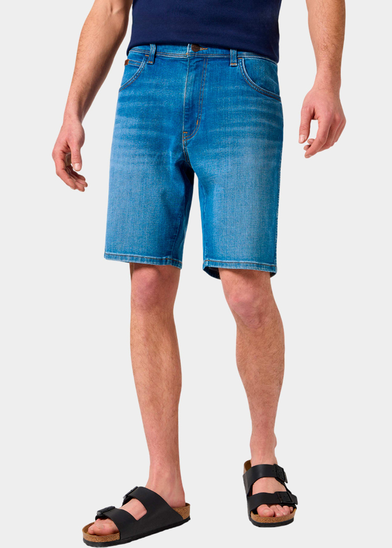 Meskie Szorty Dzinsowe Wrangler Texas Shorts Sky Wash - 112362314
