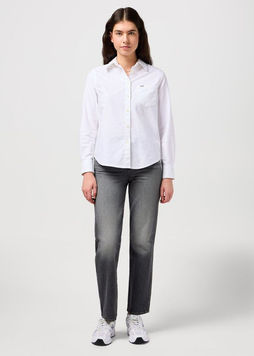 Damskie Spodnie Dzinsowe Wrangler Mom Straight Overstated - 112351066