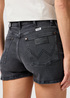 Damskie Szorty Dzinsowe Wrangler Cowboy Short 3 Inch Charcoal Rinse - 112362695