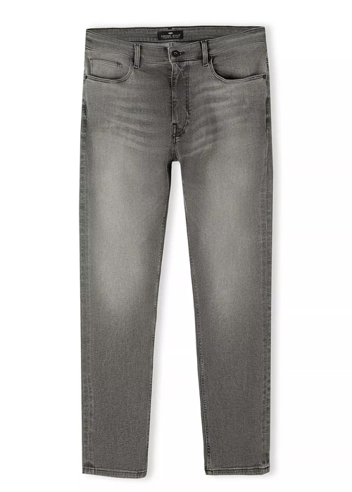 Meskie Spodnie Dzinsowe Cross Jeans Trammer E Mid Grey 125 - E-169-125