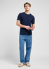 Mski T Shirt Lee Ultimate Pocket Tee Rivet Navy - 112370493