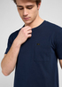 Mski T Shirt Lee Ultimate Pocket Tee Rivet Navy - 112370493