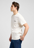 Meski T Shirt Lee Relaxed Graphic Tee Ecru - 112370517