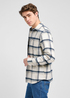 Meska Koszula Materialowe Lee Mercantile Shirt Vintage Ecru Jaspe Check - 112370571