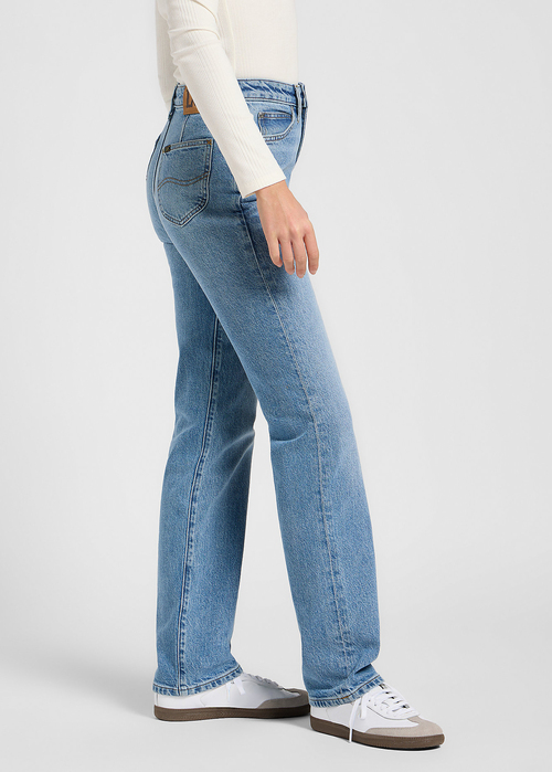 Damskie Spodnie Dzinsowe Lee June Calm Seas - 112371098