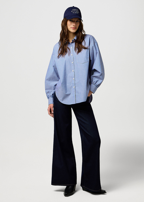 Czapka Z Daszkiem Wrangler Slogan Cap Dark Navy - 112372362