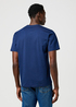 Meski T Shirt Wrangler Americana Tee Navy - 112371477