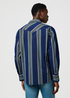 Wrangler Western Indigo Shirt Vintage Blue - 112371432 Wrangler Western Indigo Shirt Vintage Blue - 112371432