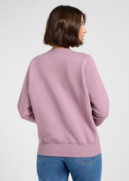 Bluza Damska Lee Reglan Crew Sweatshirt Plumberry - 112371294