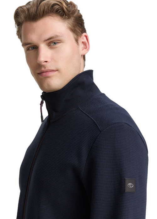 Mska Bluza Mustang Sweat Jacket Sky Captain Blue - 1047829-10668