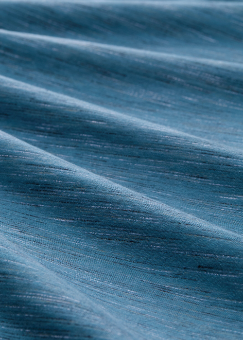 Meski T Shirt Tom Tailor Melange T Shirt Real Teal Blue Multi Inject - 1048082-38721