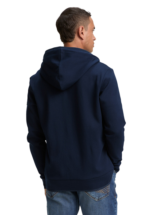 Meska Bluza Tom Tailor Hoodie Sweat Jacket Sky Captain Blue - 1047831-10668