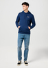 Wrangler Embroidery Hoodie Navy - 112371521 Wrangler Embroidery Hoodie Navy - 112371521