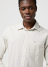 Wrangler One Pocket Shirt Green Oxford Stripe - 112371616 Wrangler One Pocket Shirt Green Oxford Stripe - 112371616