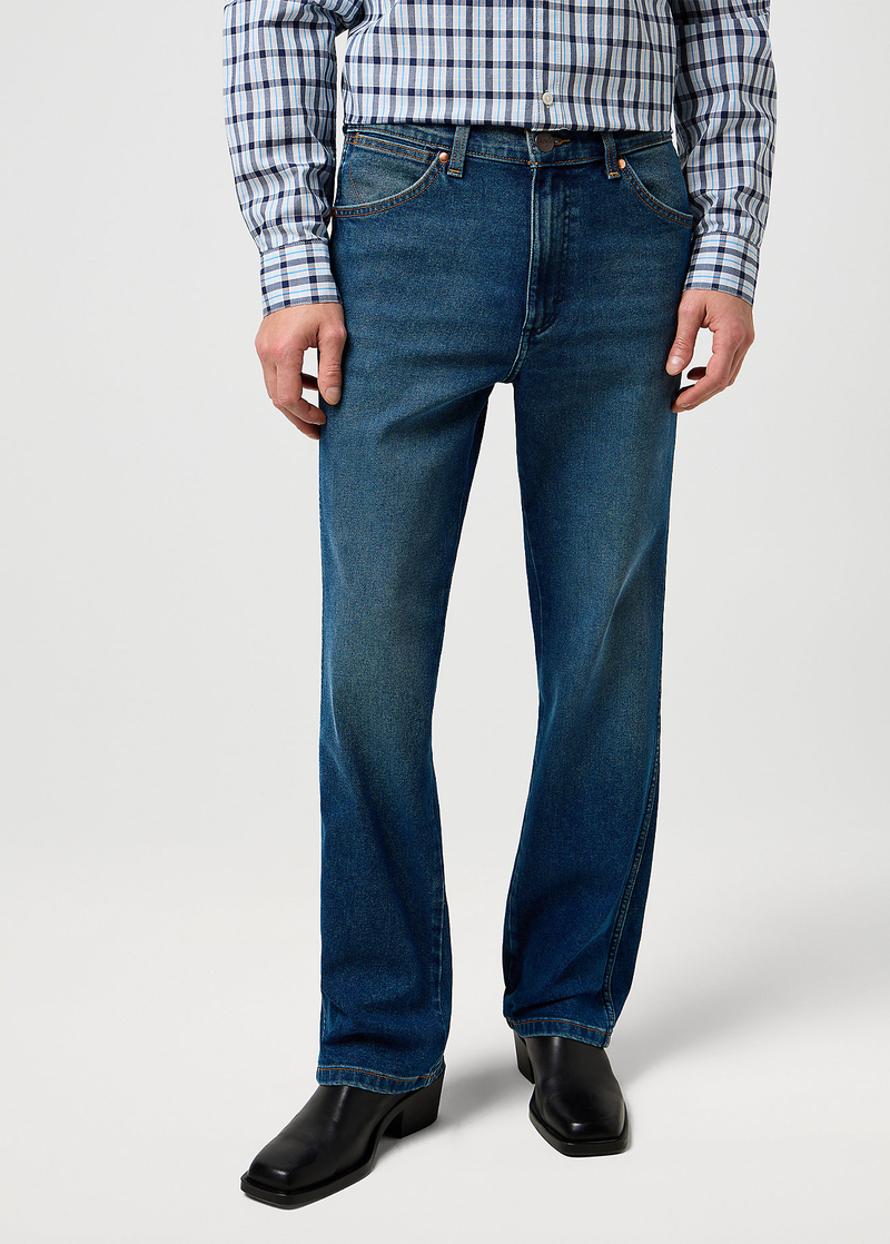 Meskie Spodnie Dzinsowe Wrangler Wrancher Old Habits - 112373028