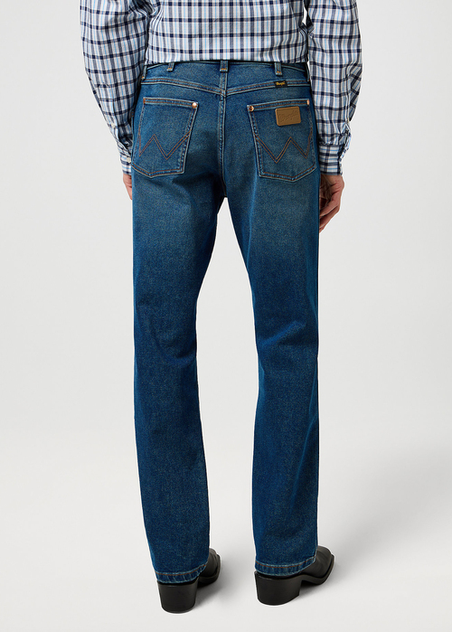 Meskie Spodnie Dzinsowe Wrangler Wrancher Old Habits - 112373028