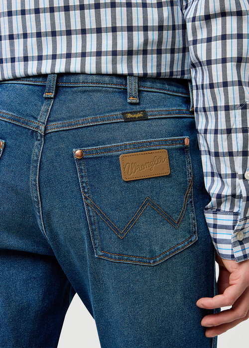 Meskie Spodnie Dzinsowe Wrangler Wrancher Old Habits - 112373028