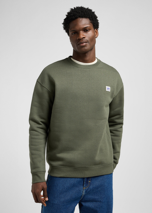 Lee Workwear Relaxed Sweatshirt - Oak Moss 112372311 