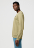 Meska Bluza Wrangler Sign Off Crew Aloe - 112371463