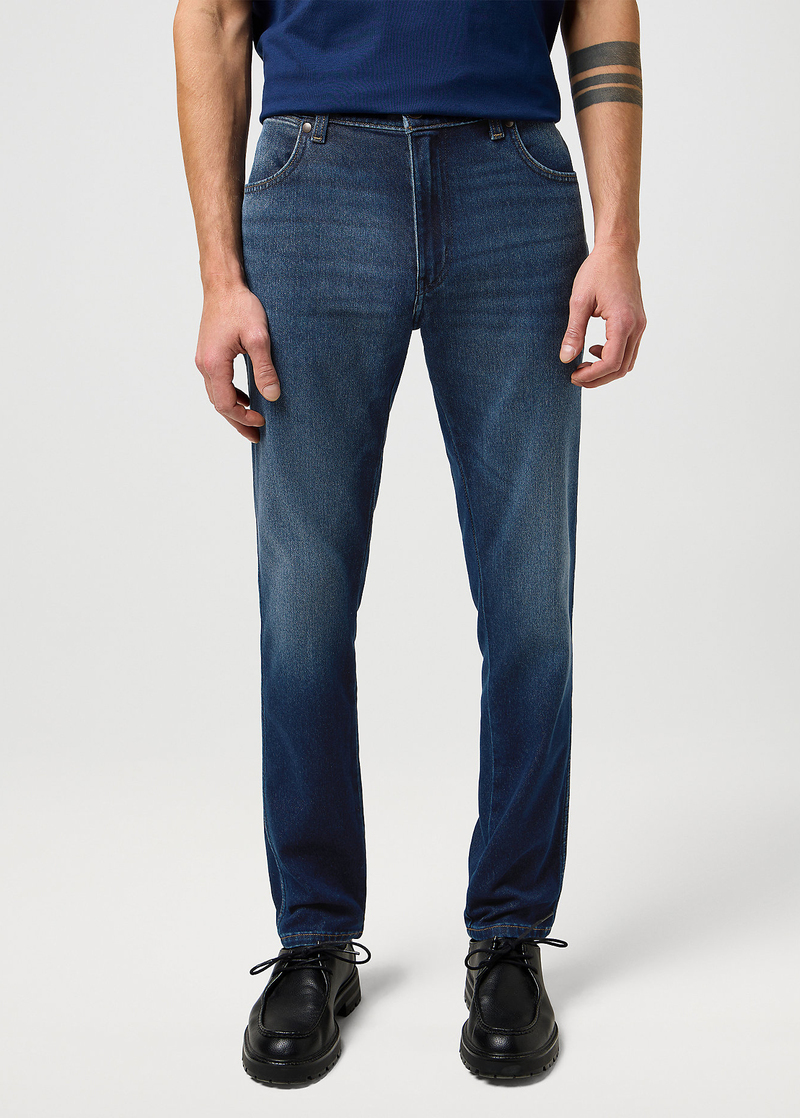 Meskie Spodnie Dzinsowe Wrangler River Fog - 112370922