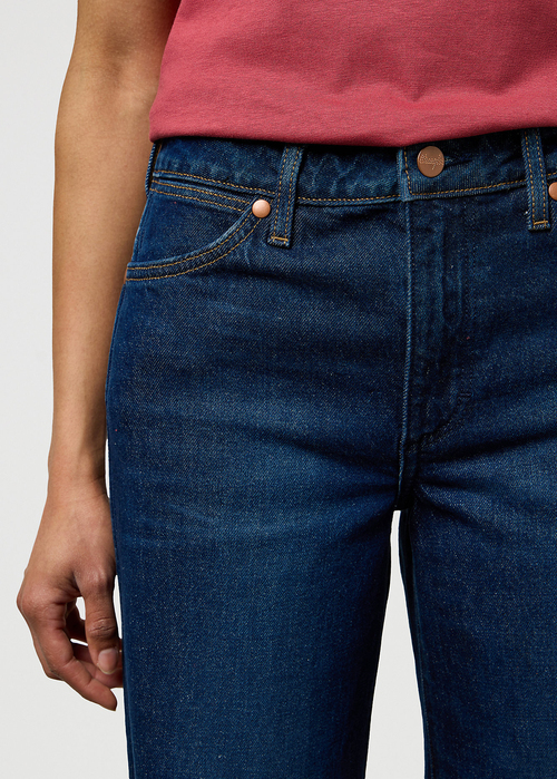 Damskie Spodnie Dzinsowe Wrangler World Wide Whirlpool - 112372996