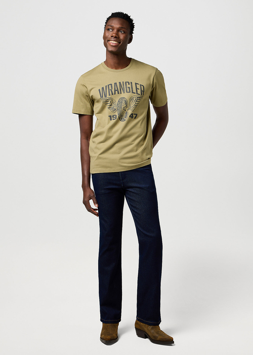 Meskie Spodnie Dzinsowe Wrangler Wrancher Moonlight Rinse - 112373029