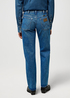 Damskie Spodnie Dzinsowe Wrangler Low Rise Cowboy Jeans Lasso Lagoon - 112371112