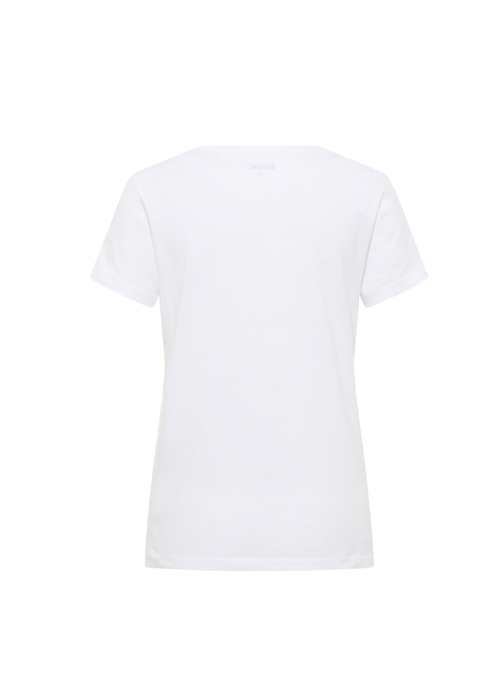 Damski T Shirt Mustang Alma General White - 1016518-2045